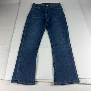 Veronica Beard Jeans Women's 27x25* Carly High Rise Kick Flare Blue Denim Tag 27